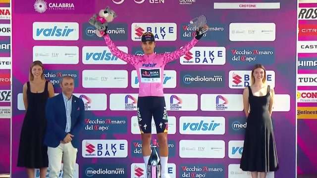 Ciclismo, “Giro Next Gen”: Donati nuova maglia rosa
