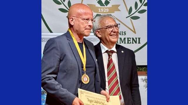 Al questore Panvino il Premio nazionale Città di Reggio Calabria