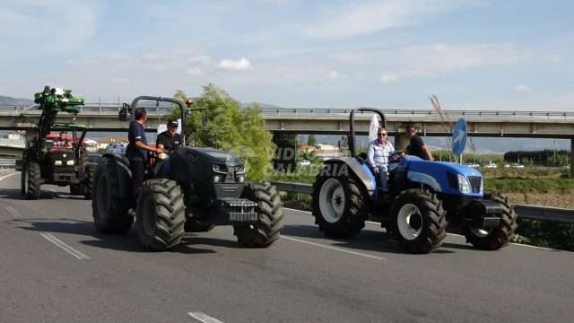 Lamezia, rimosso il blocco degli agricoltori all’entrata dell’aeroporto